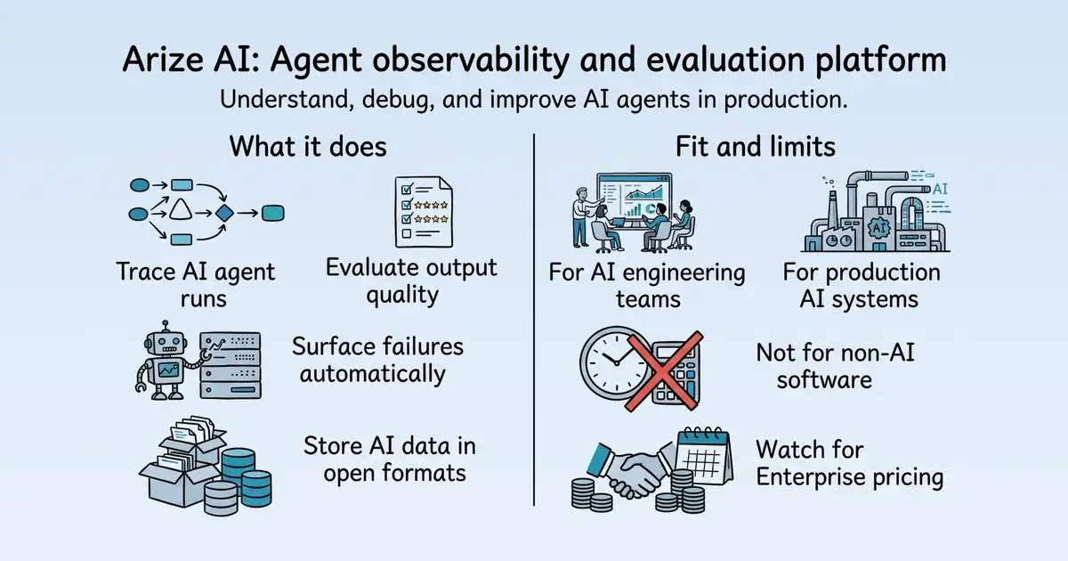 Arize AI at a glance