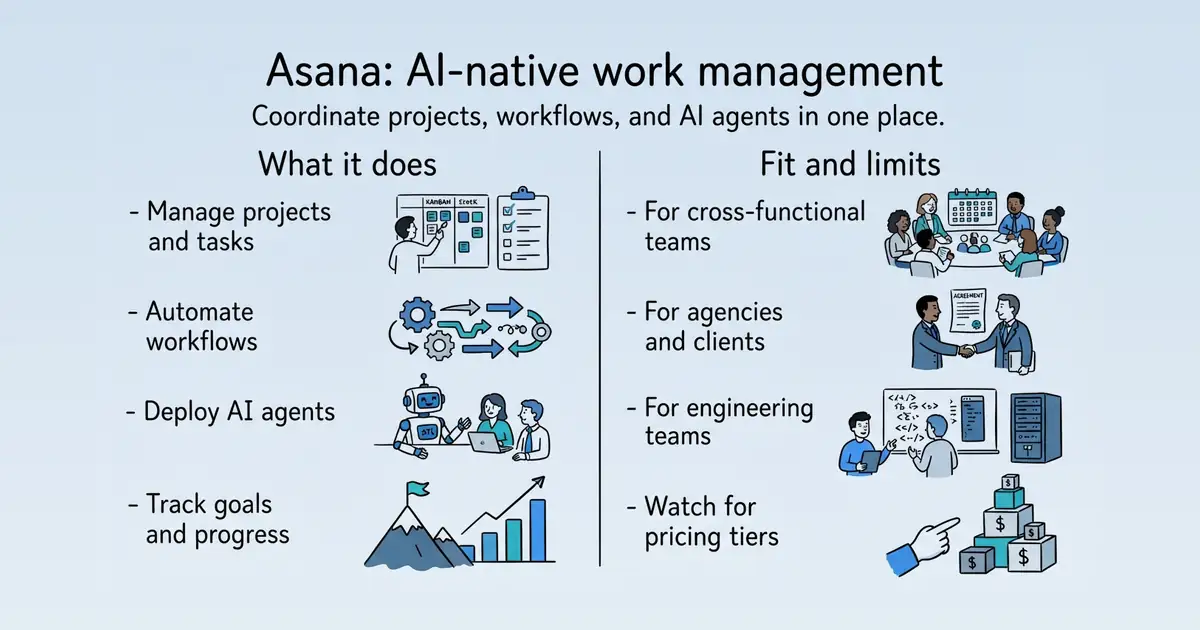 Asana at a glance