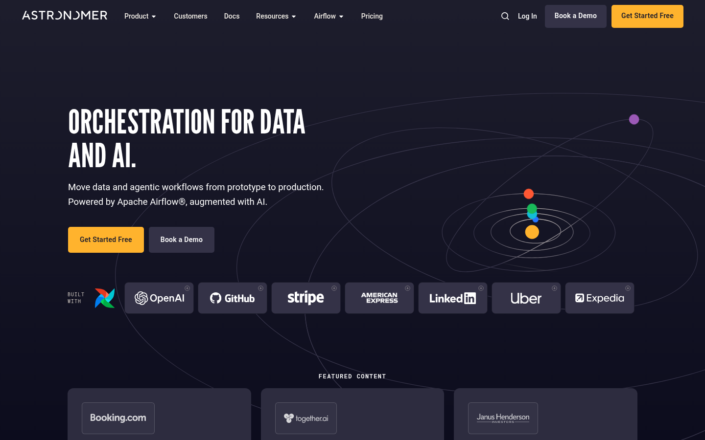 Homepage of the website, as captured