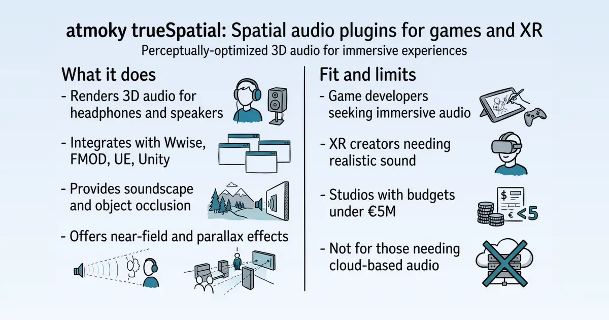 atmoky trueSpatial at a glance