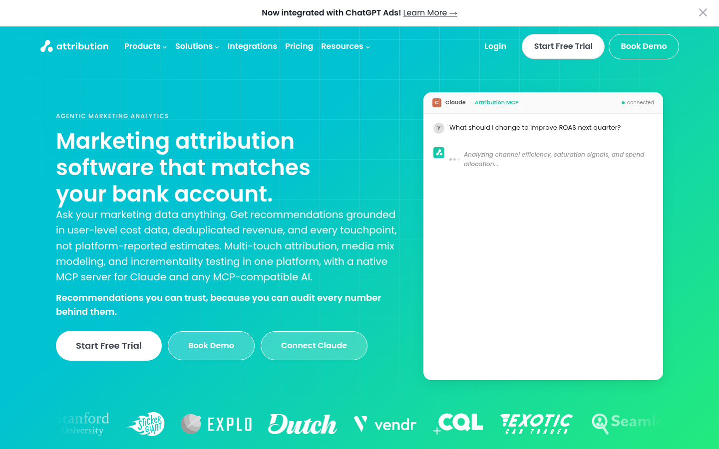 Homepage of the website, as captured