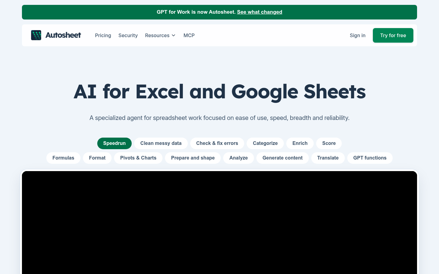 Homepage of the website, as captured
