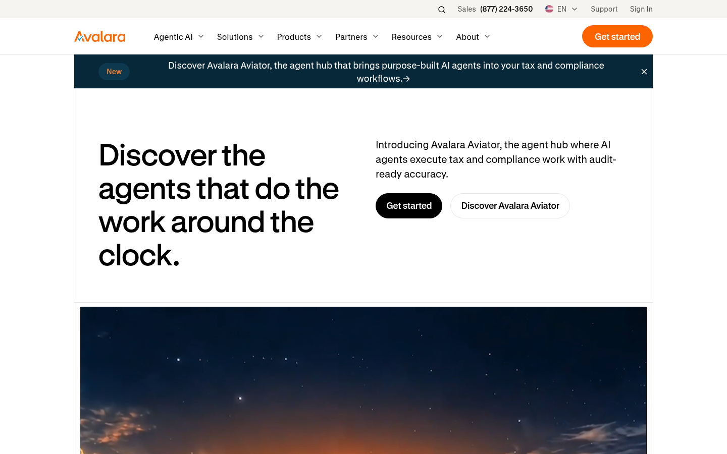 Homepage of the website, as captured