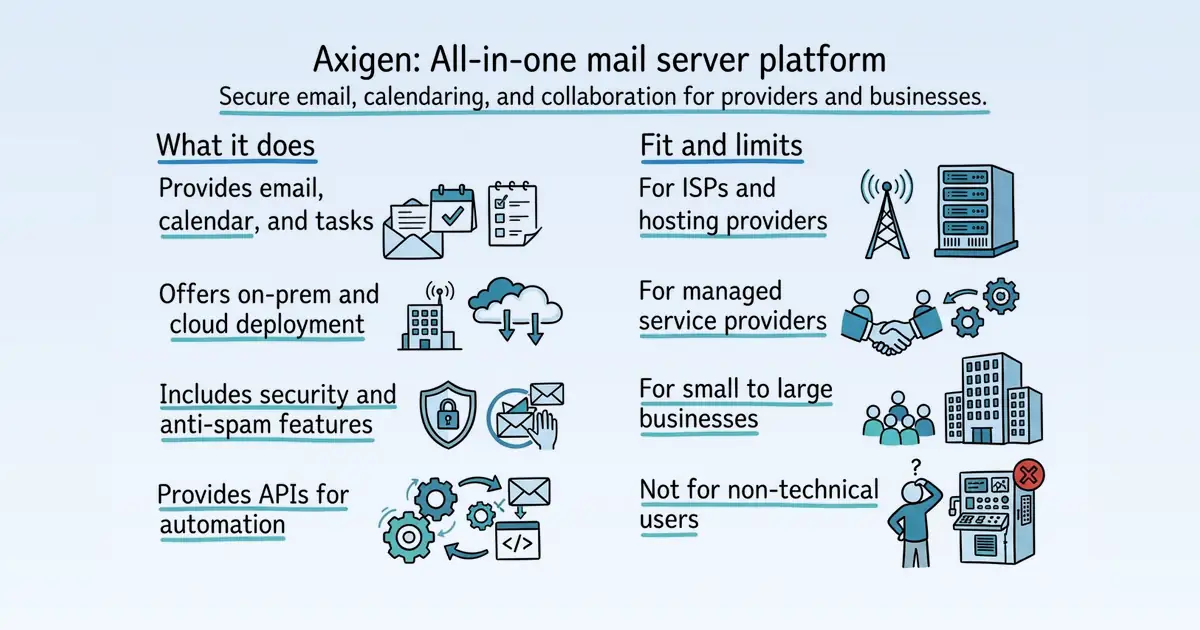 Axigen Mail Server at a glance