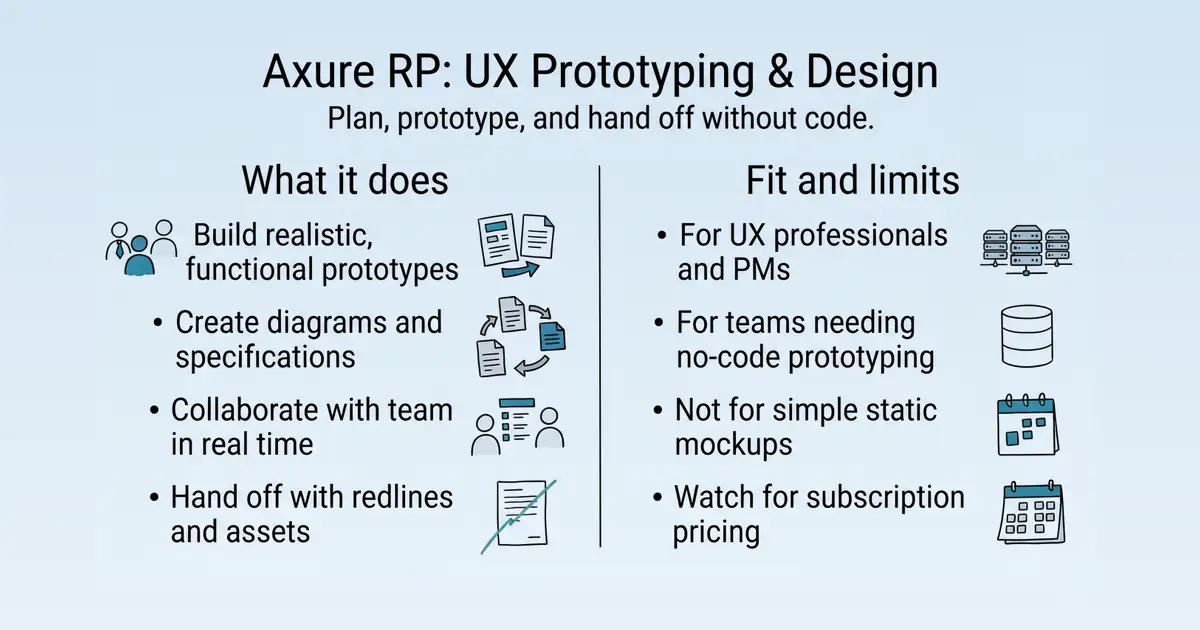 Axure RP at a glance