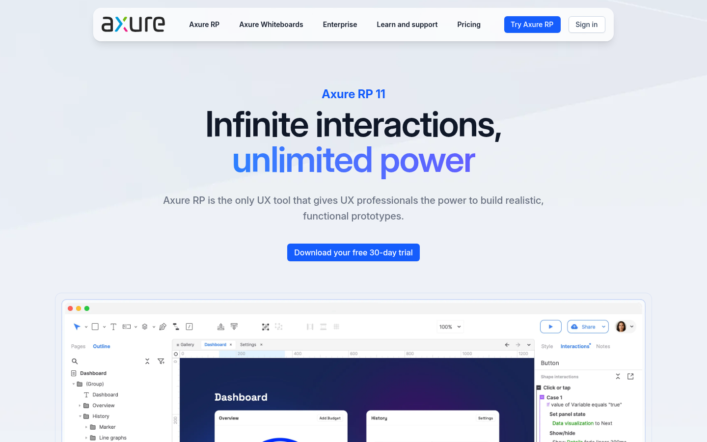 Homepage of the website, as captured
