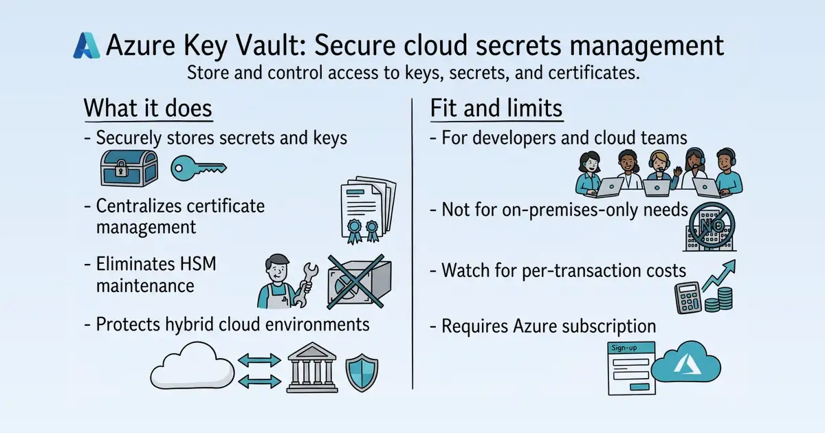 Azure Key Vault at a glance
