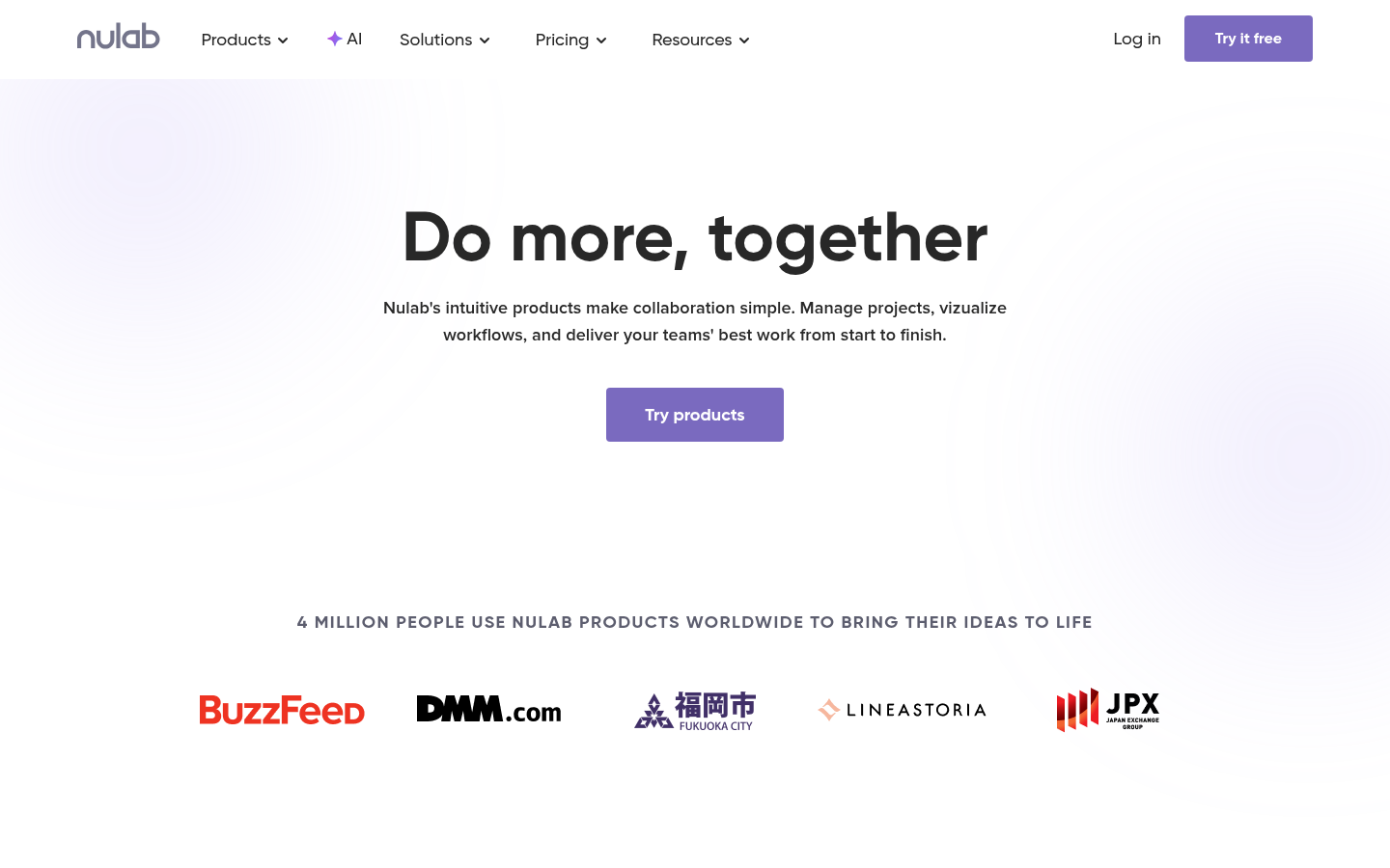 Homepage of the website, as captured