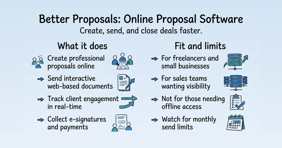 Better Proposals at a glance