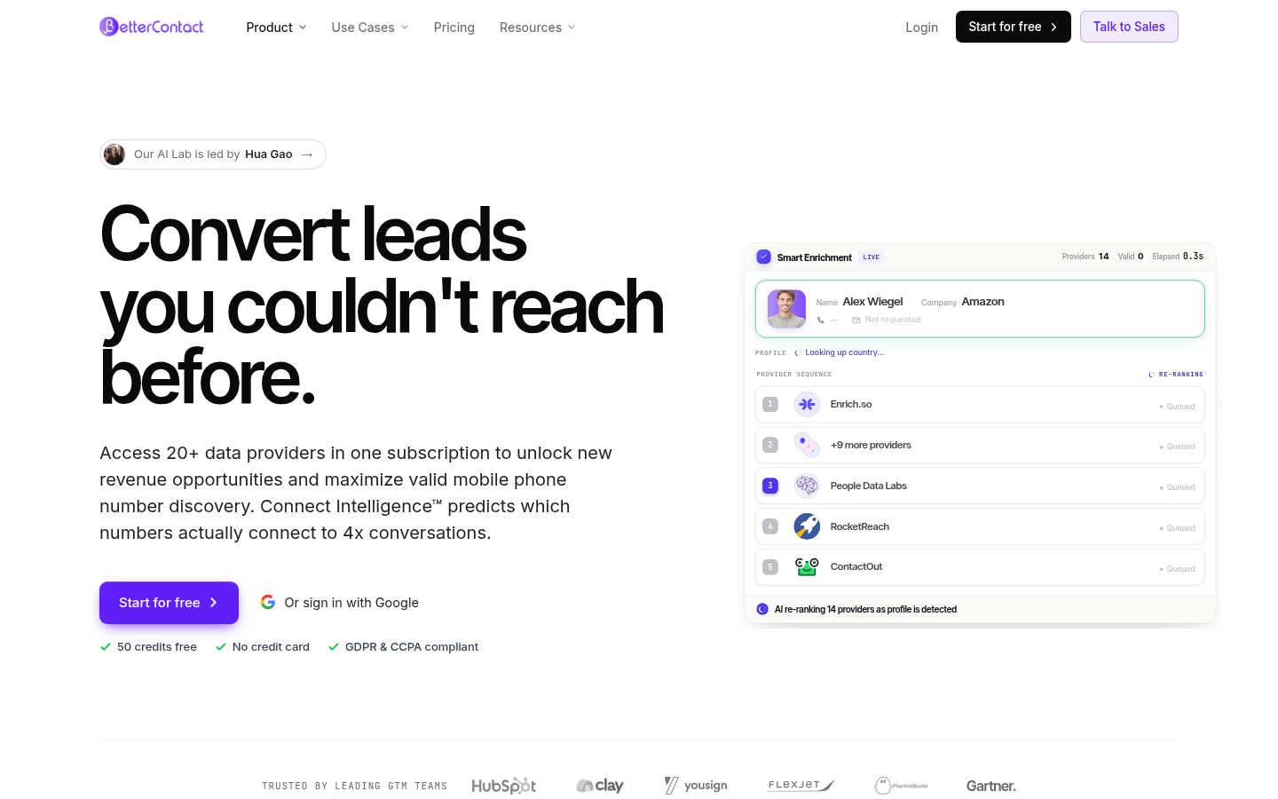 Homepage of the website, as captured