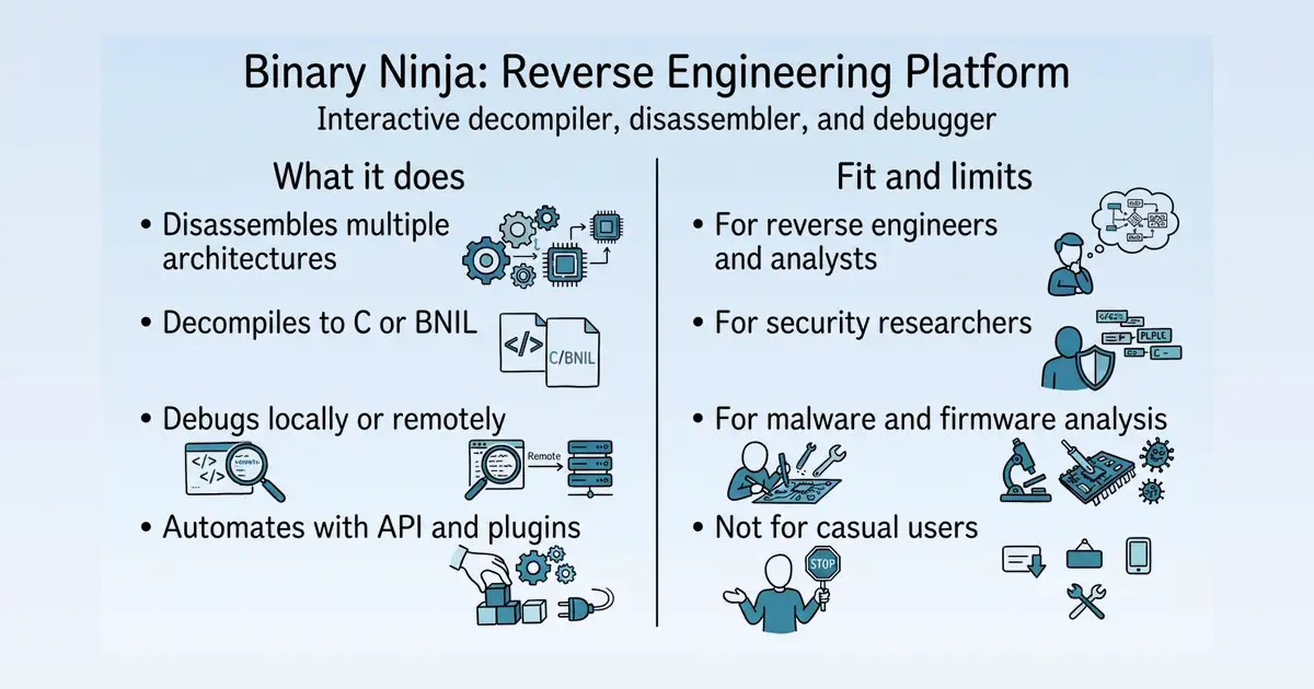 Binary Ninja at a glance