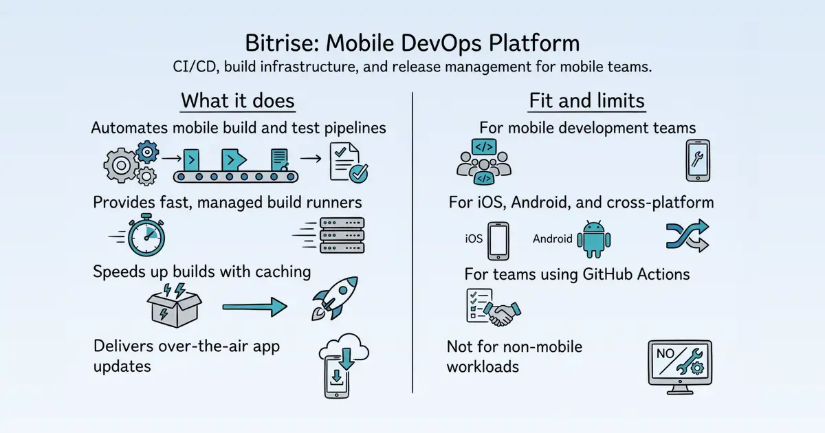 Bitrise at a glance