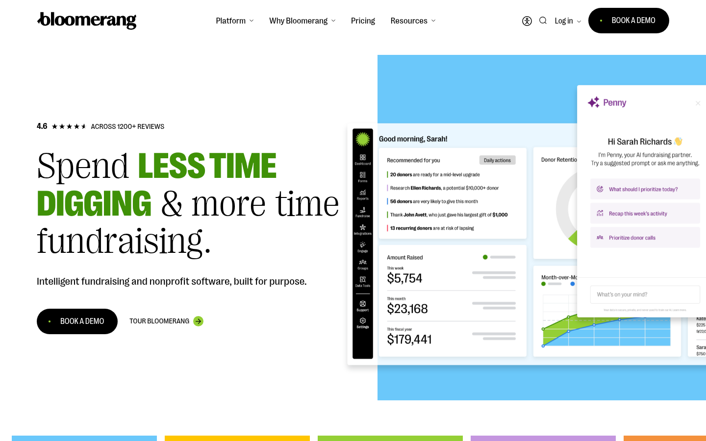 Homepage of the website, as captured