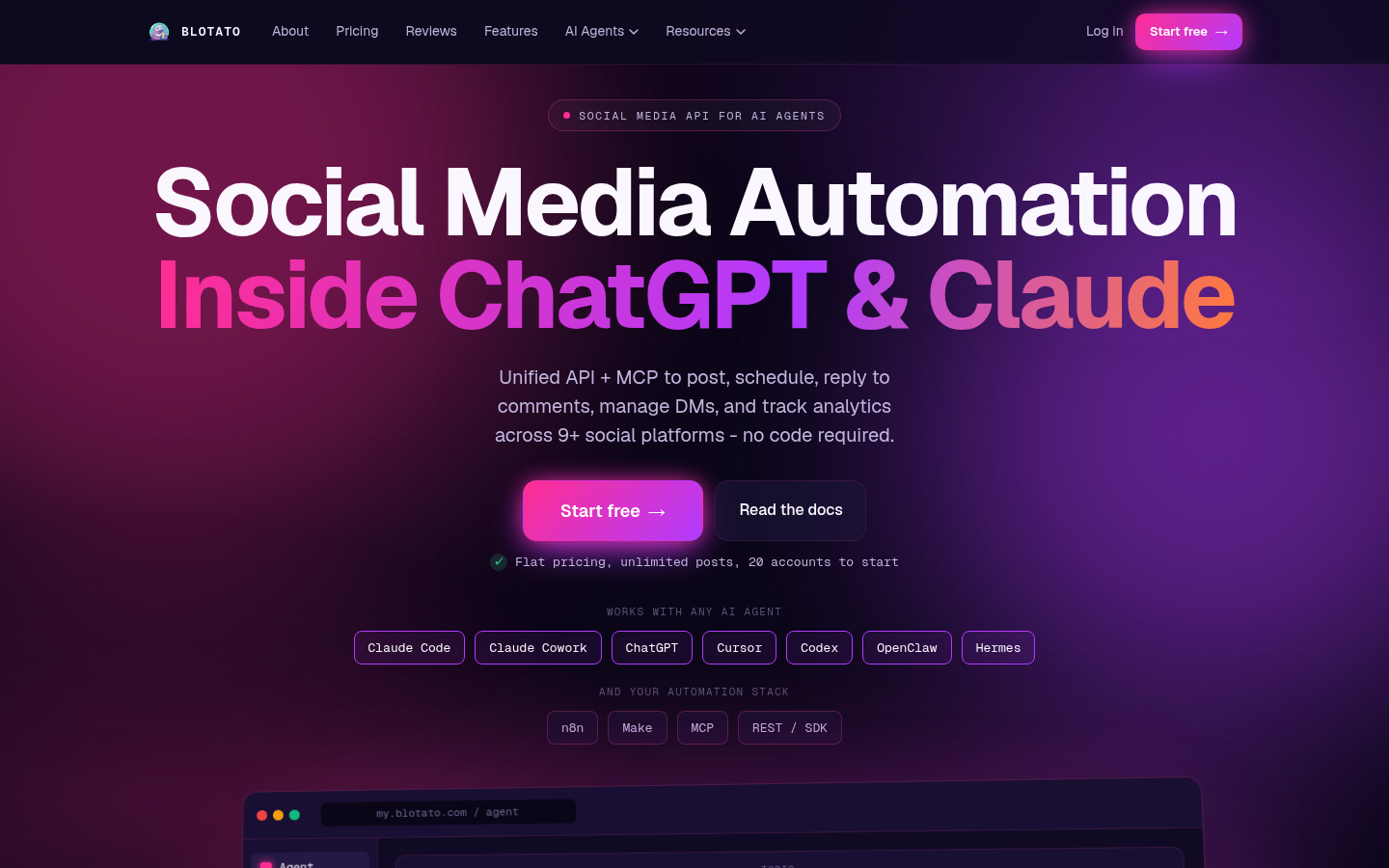 Homepage of the website, as captured