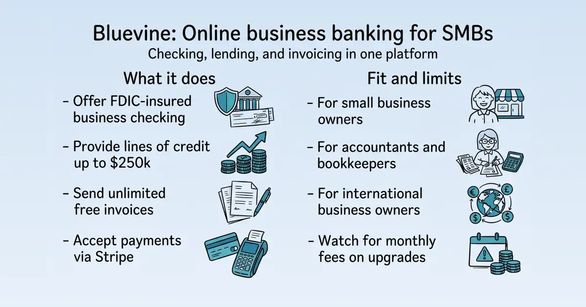 Bluevine at a glance