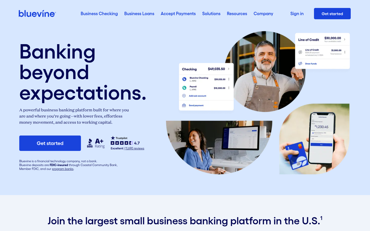 Homepage of the website, as captured