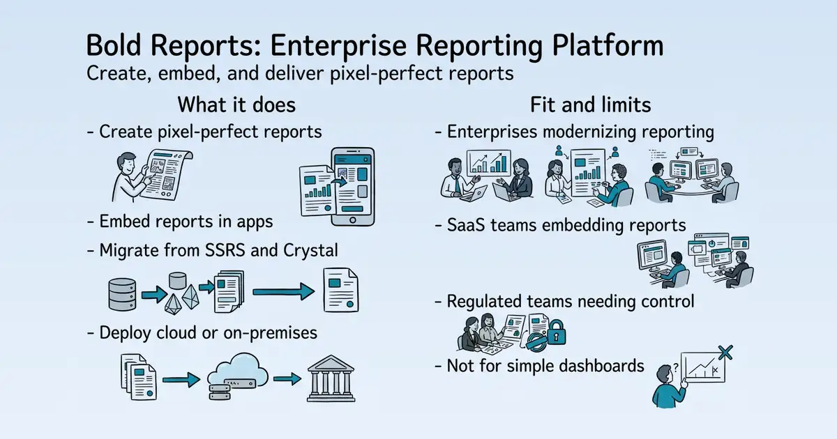 Bold Reports at a glance