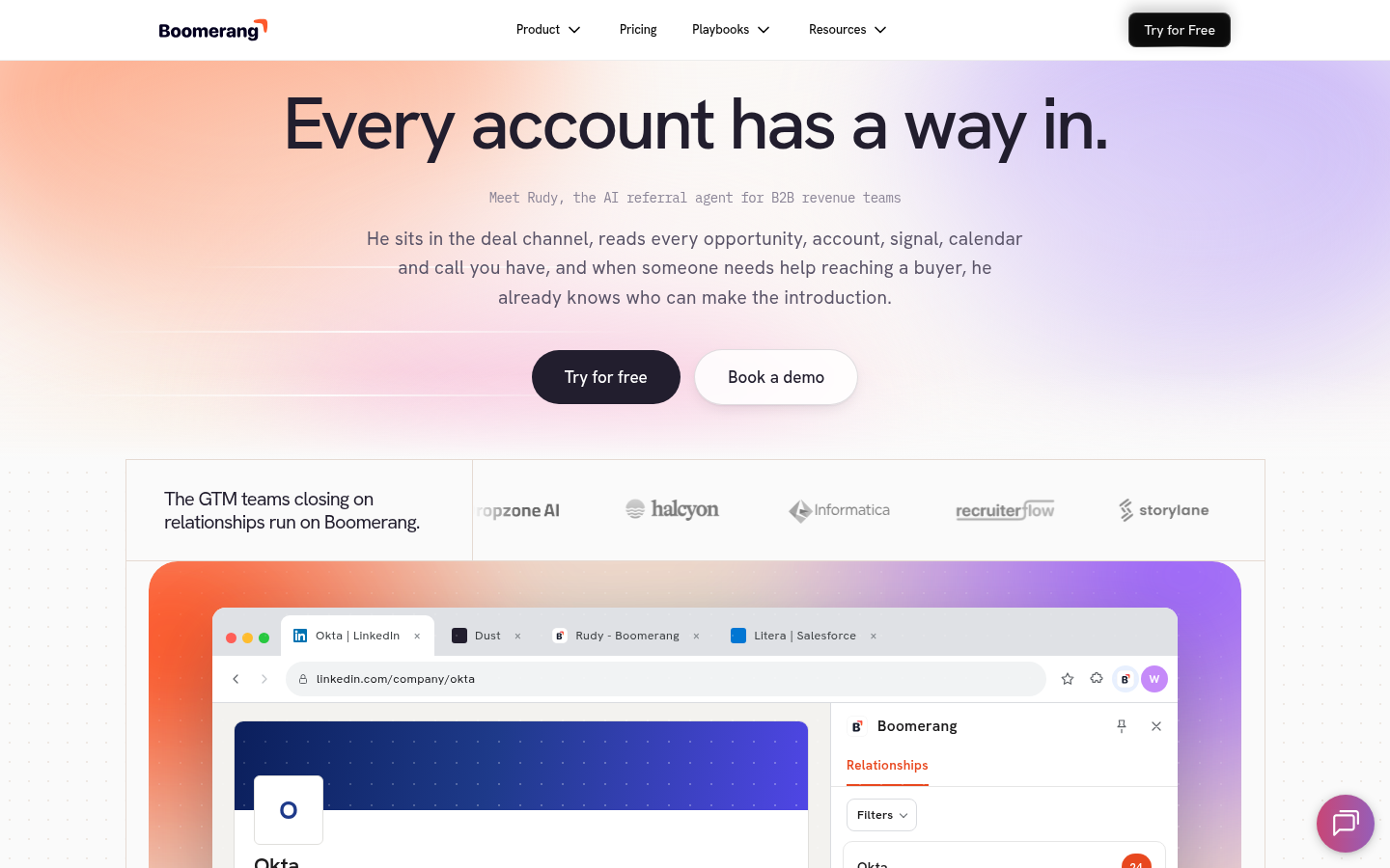 Homepage of the website, as captured