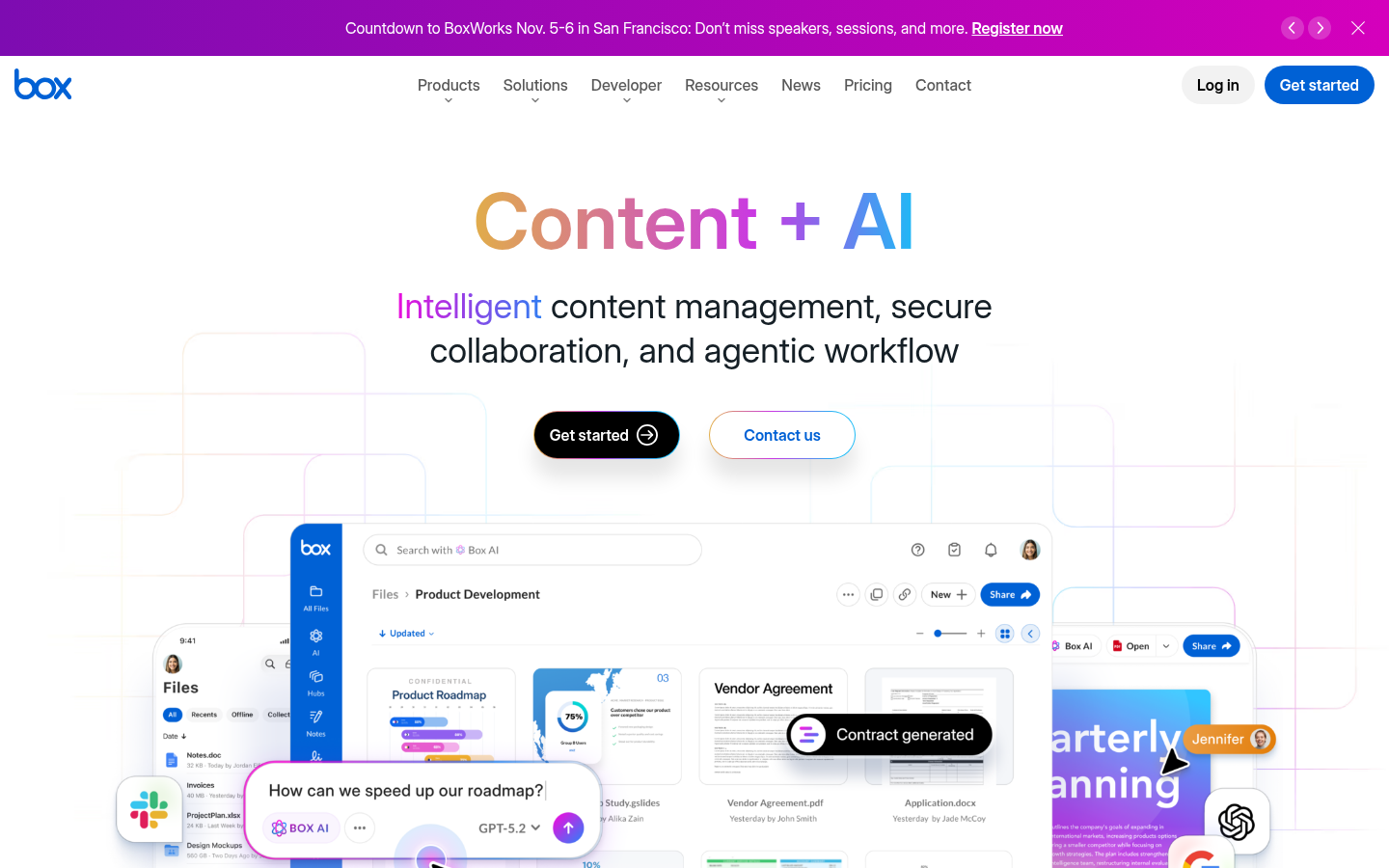 Homepage of the website, as captured
