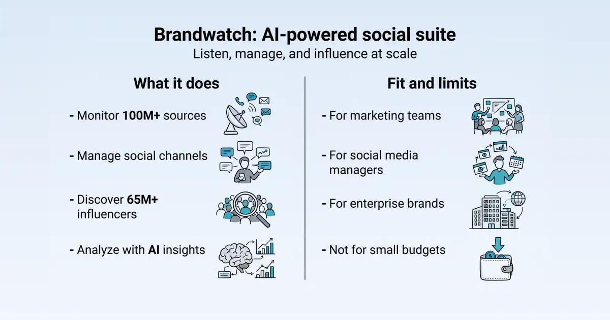 Brandwatch at a glance