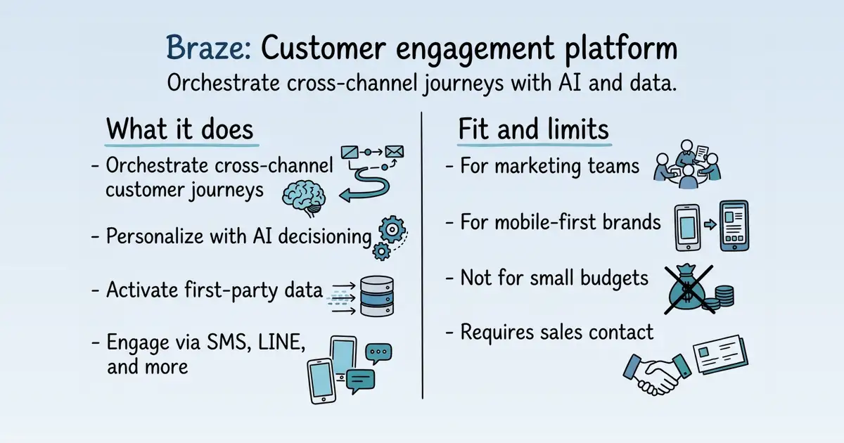 Braze at a glance