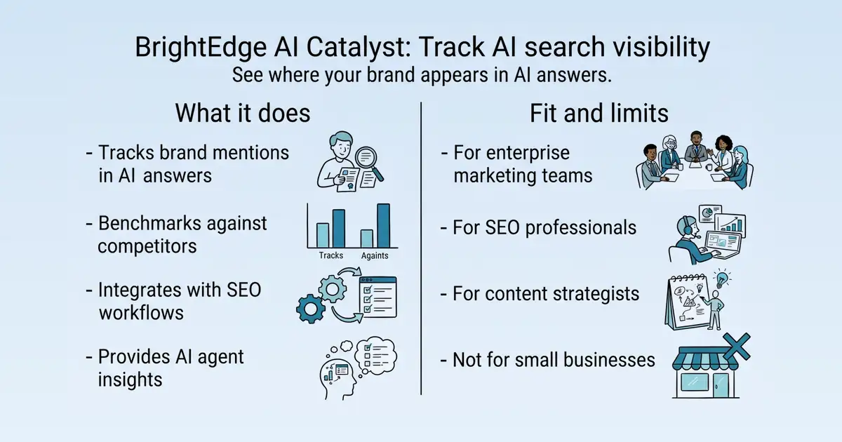 BrightEdge AI Catalyst at a glance