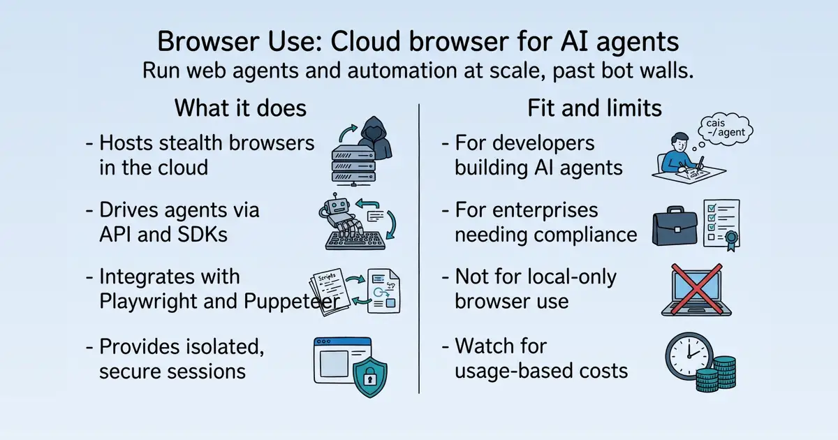 Browser Use at a glance