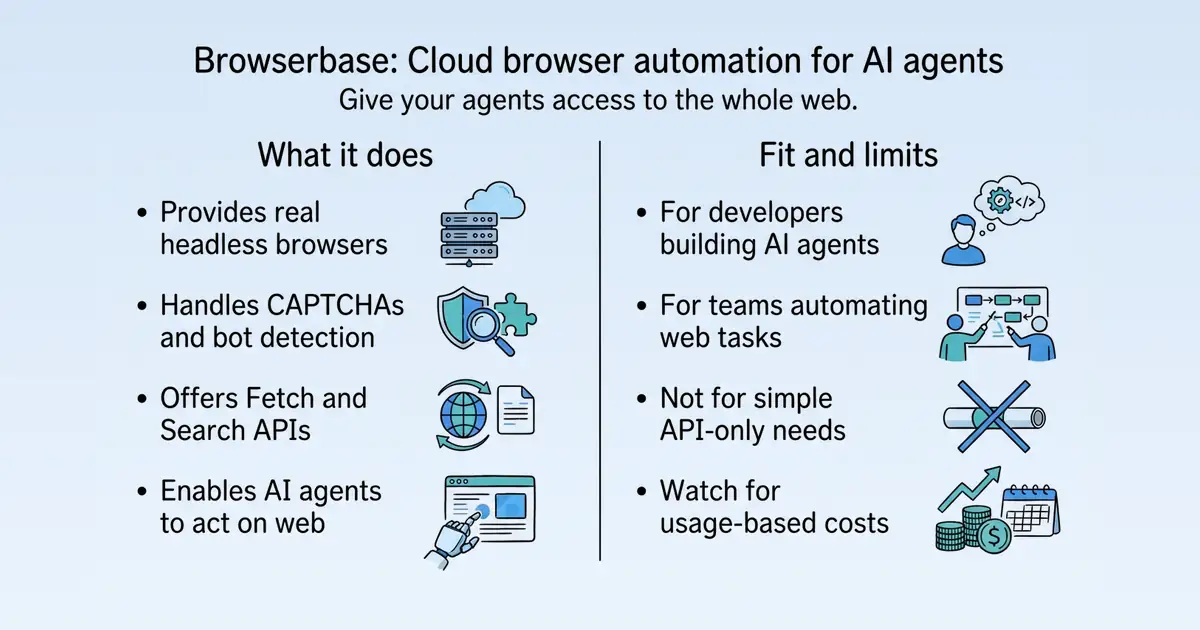 Browserbase at a glance