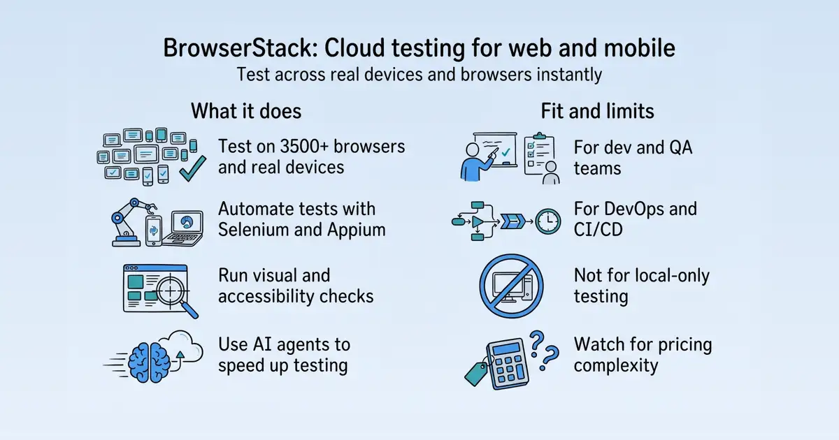 BrowserStack at a glance