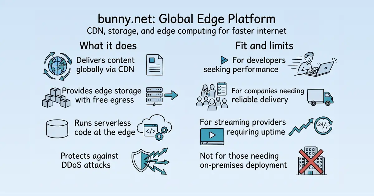 bunny.net at a glance
