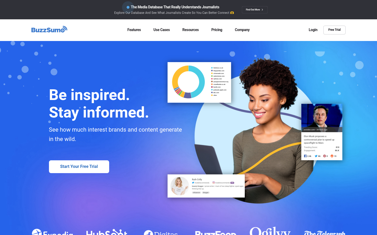 Homepage of the website, as captured