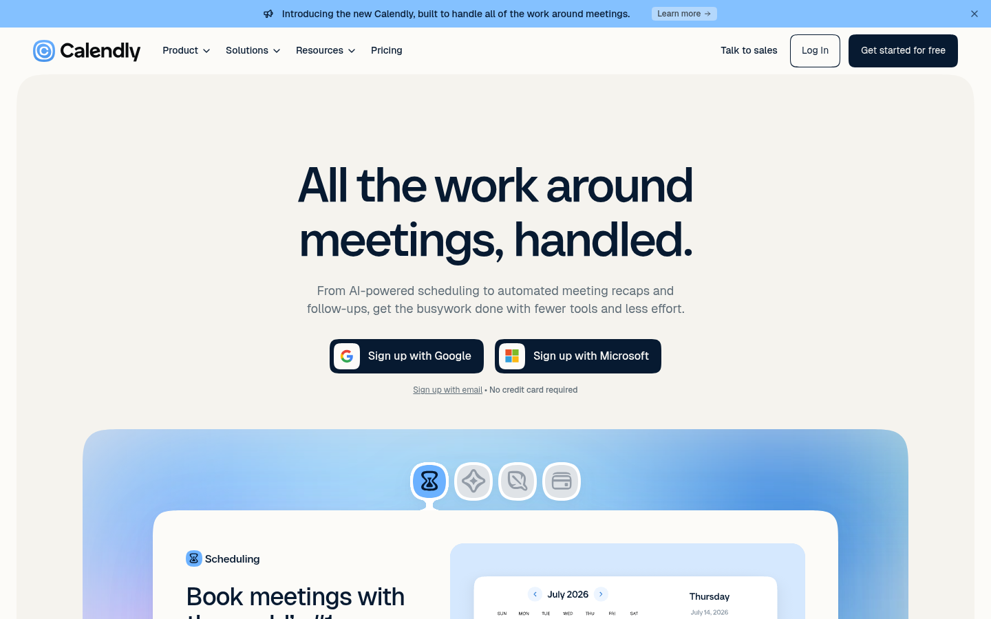 Homepage of the website, as captured