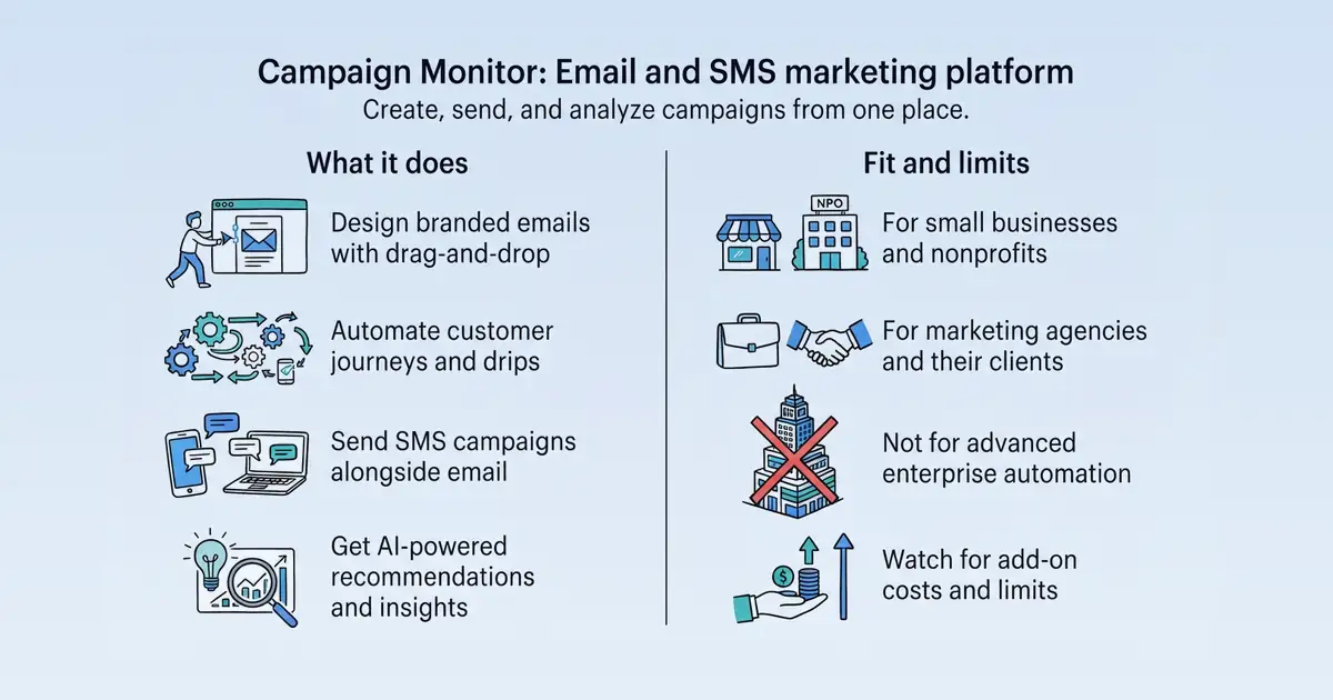 Campaign Monitor by Marigold at a glance