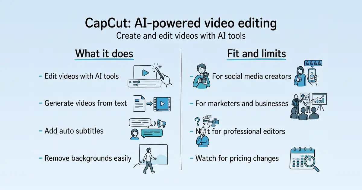 CapCut at a glance