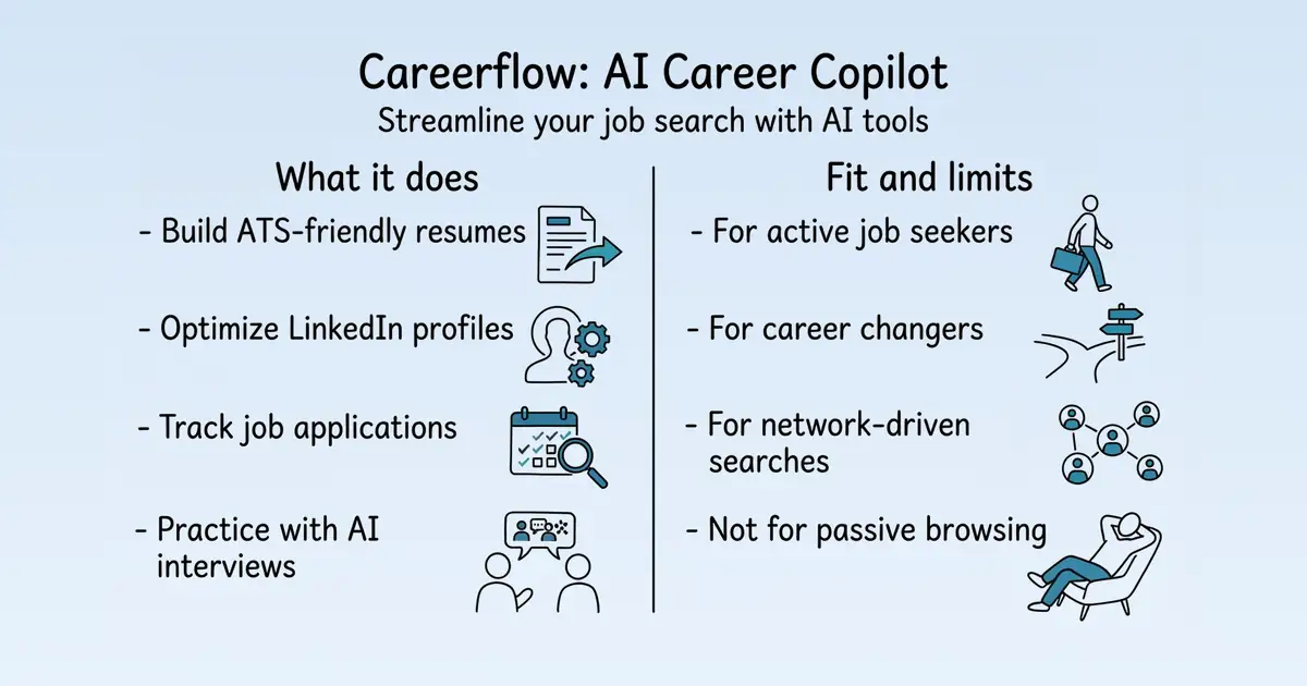 Careerflow at a glance