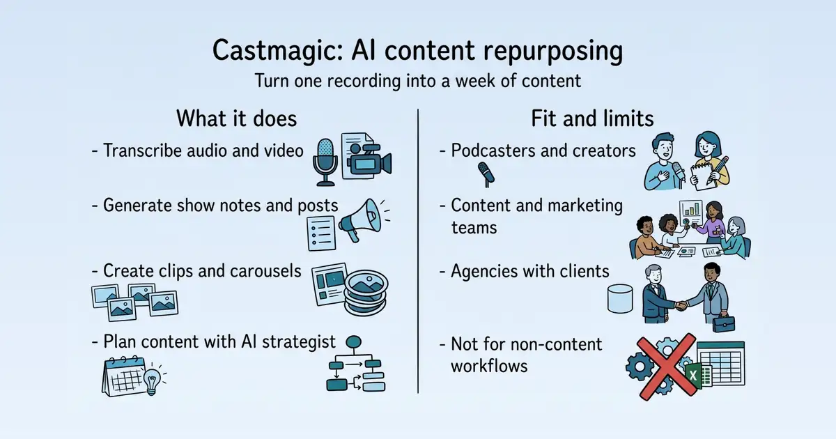 Castmagic at a glance