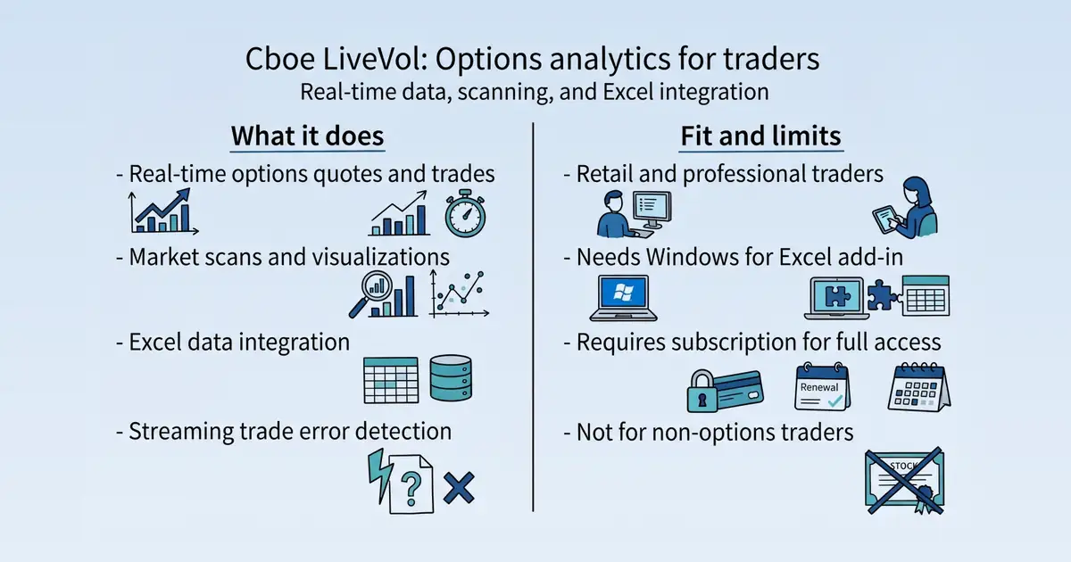 Cboe LiveVol at a glance
