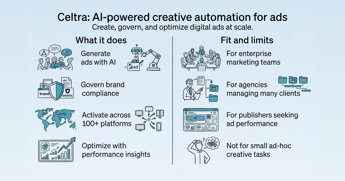 Celtra Creative Automation Platform at a glance