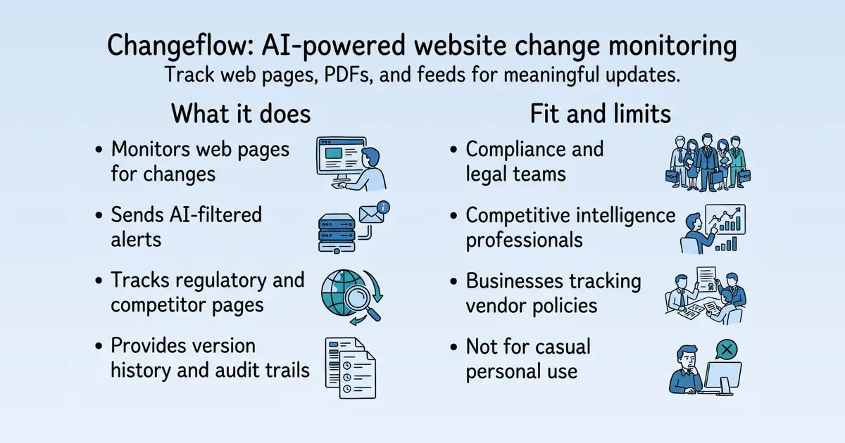 Changeflow at a glance