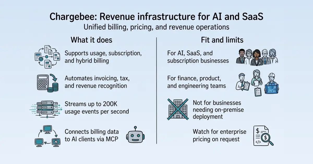Chargebee at a glance