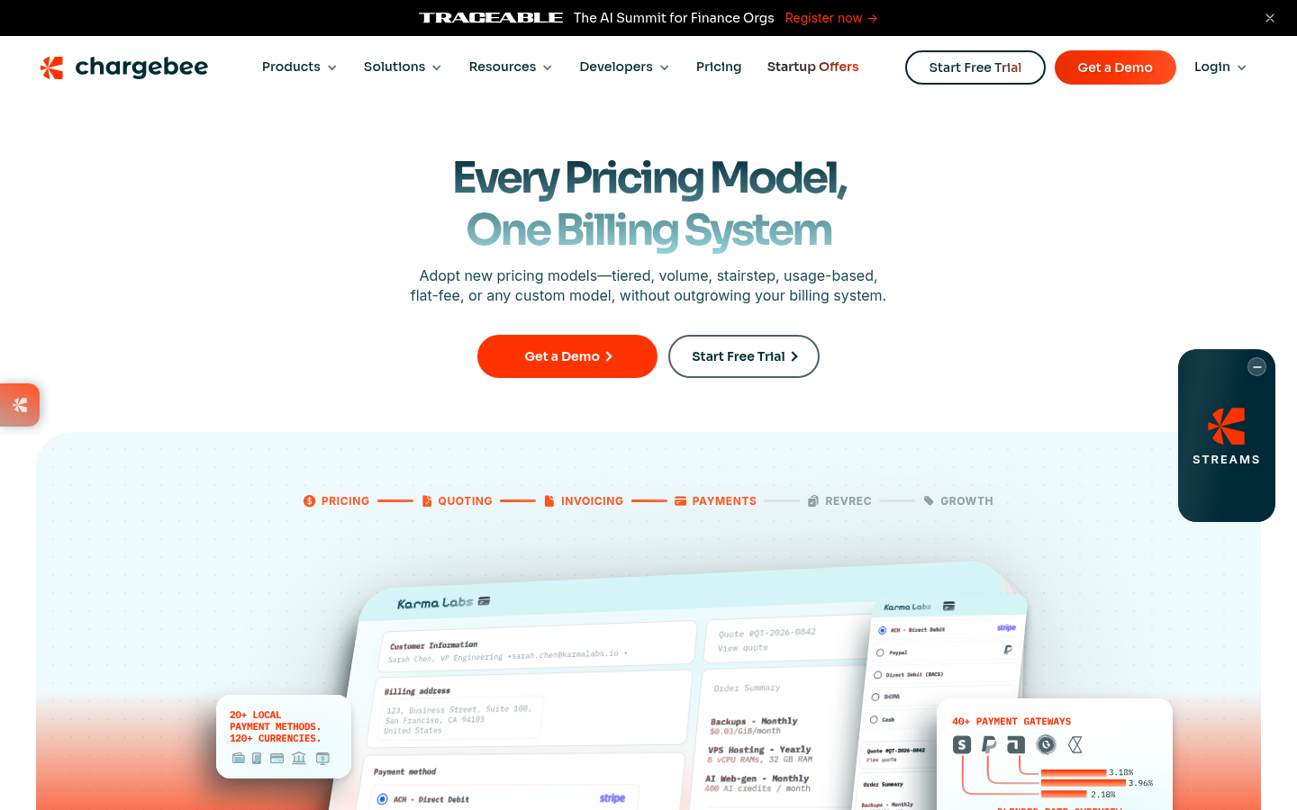 Homepage of the website, as captured