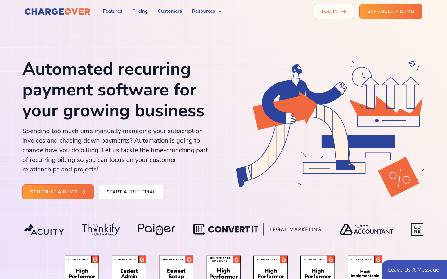 Homepage of the website, as captured