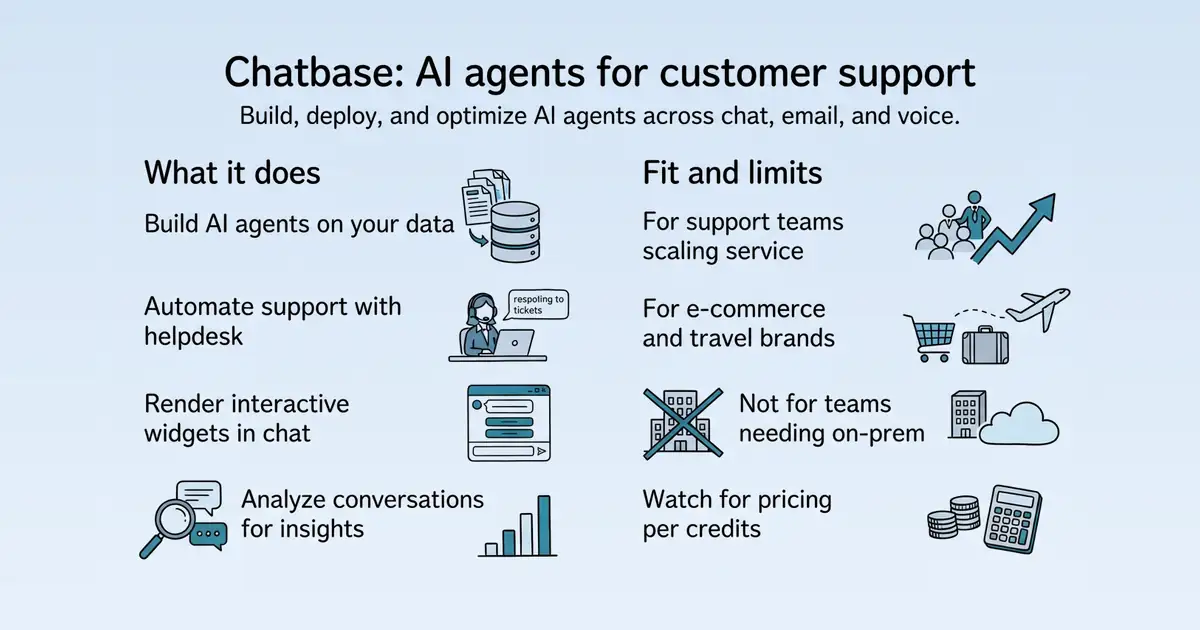 Chatbase at a glance