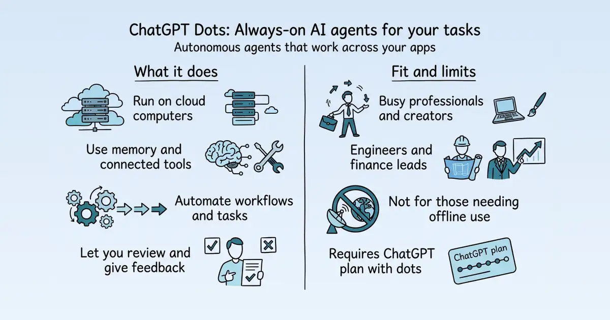 ChatGPT Dots at a glance