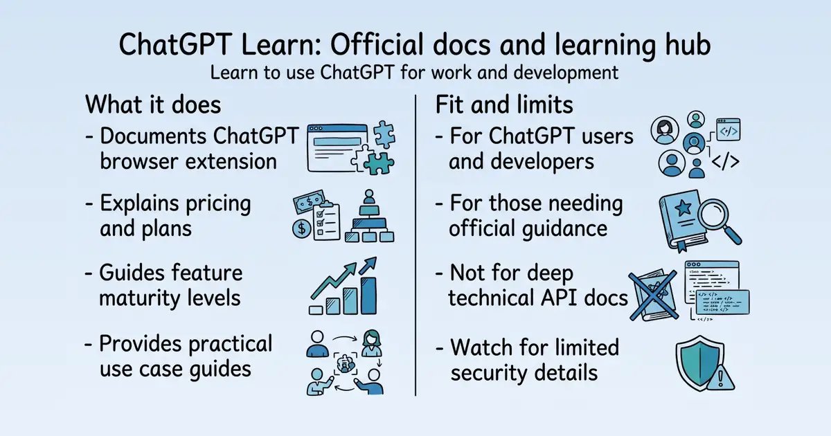 ChatGPT at a glance