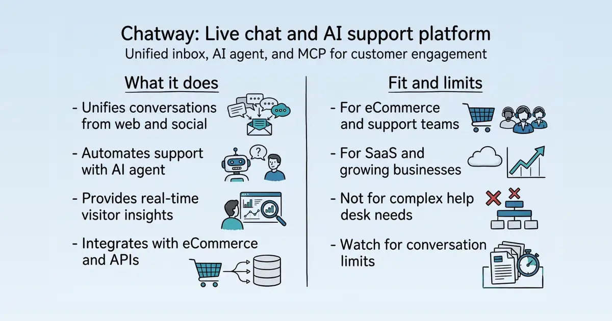 Chatway at a glance