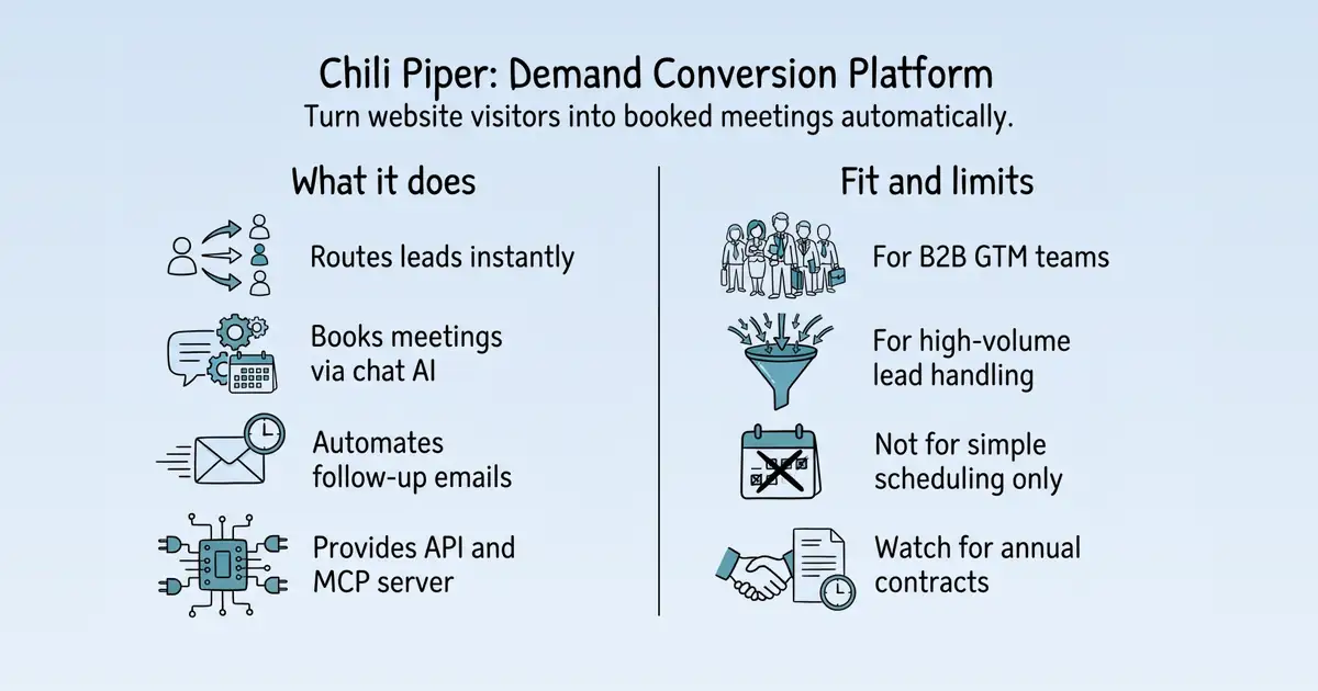Chili Piper at a glance