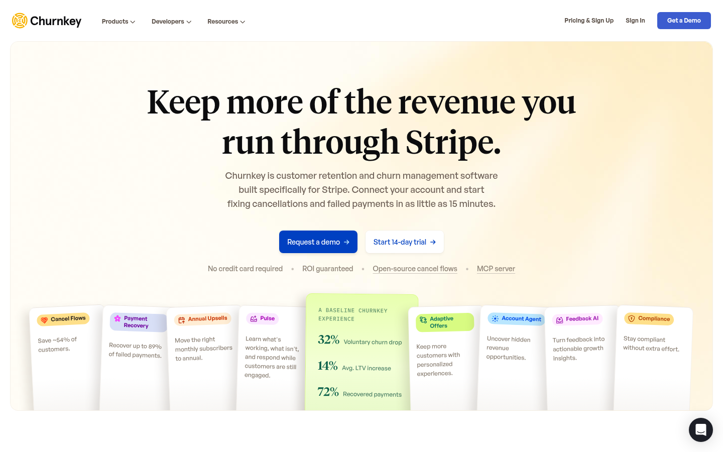 Homepage of the website, as captured