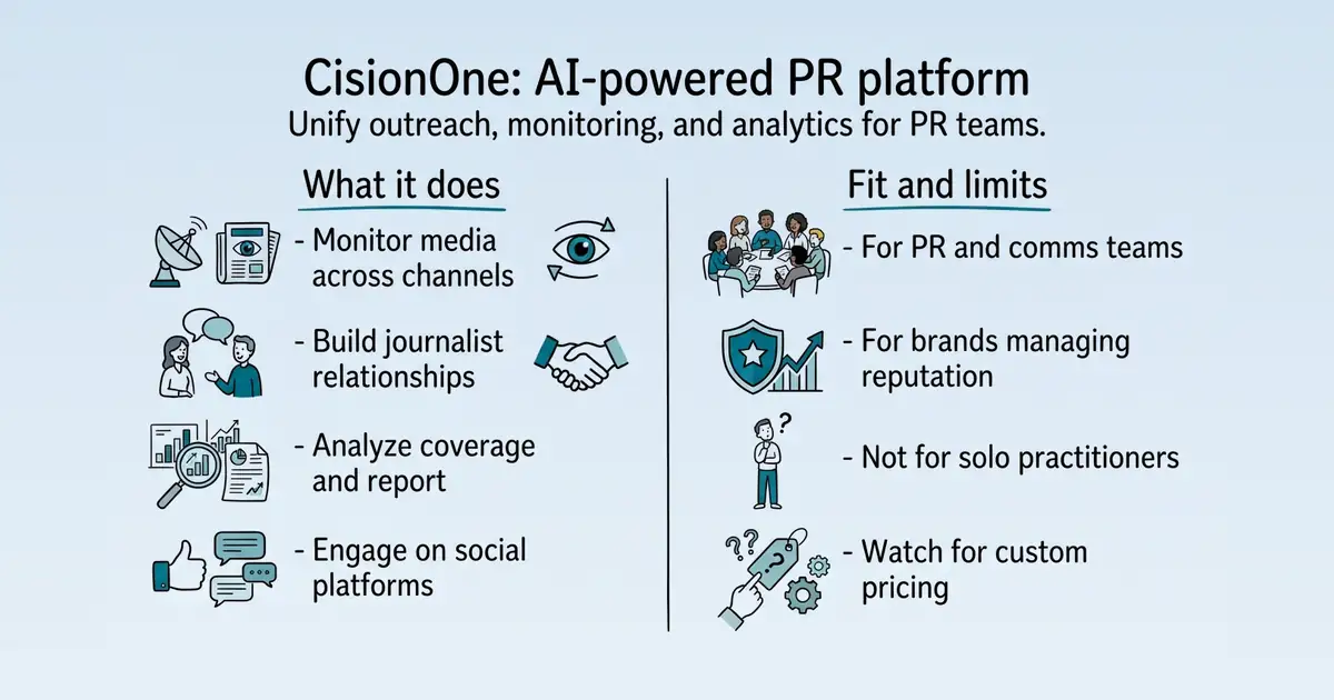 CisionOne at a glance
