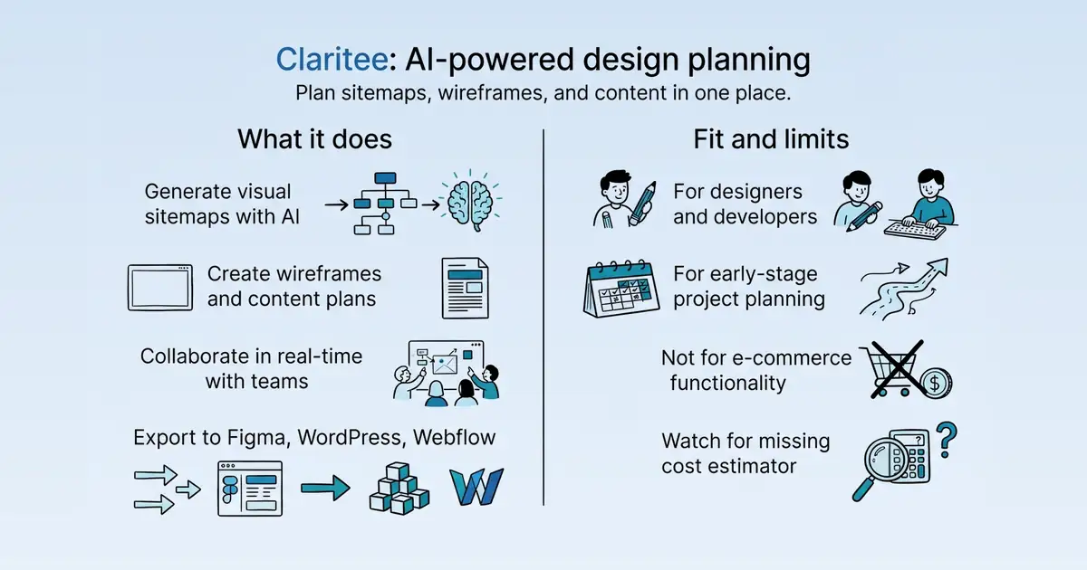 Claritee at a glance